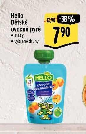 Hello Dětské ovocné pyré