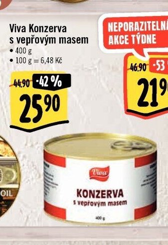 Viva Konzerva s vepřovým masem