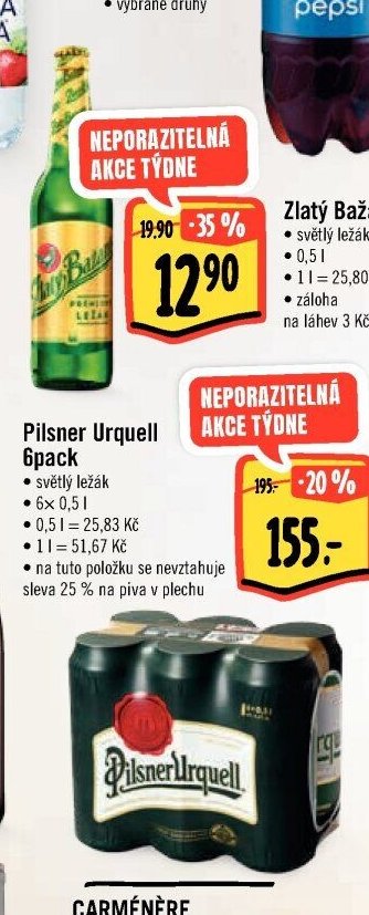 Pilsner Urquell 6pack