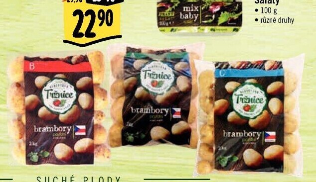 Brambory konzumní pozdní Albert