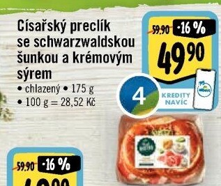 Císařský preclík Albert Fresh Bistro