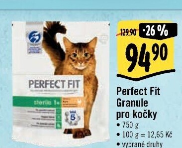 Granule pro kočky Perfect Fit