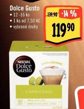 Kapsle Dolce Gusto Nescafé
