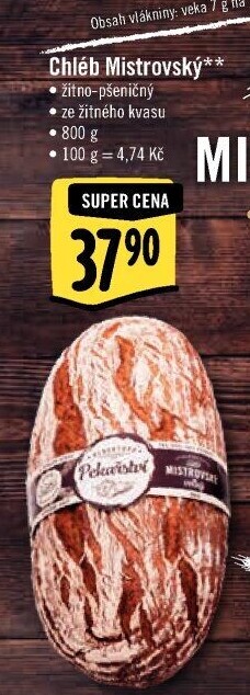Mistrovský chléb Albert