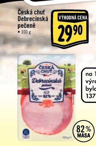 Pečeně debrecínská Česká chuť