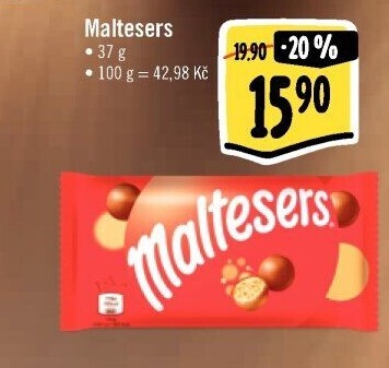 Pralinky čokoládové Maltesers