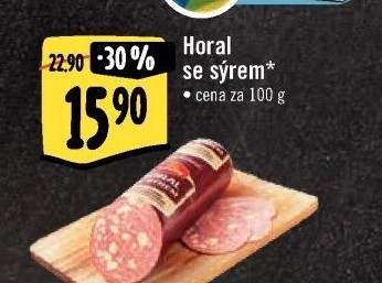 Salám Horal se sýrem Krásno