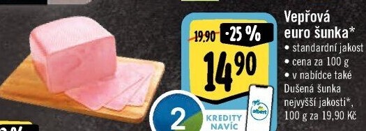 Šunka vepřová Euro standard