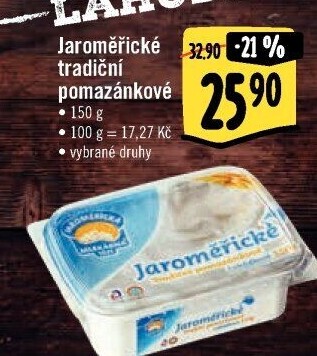 Tradiční pomazánkové Jaroměřické