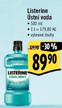 Ústní voda Listerine
