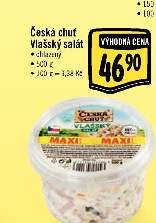 Vlašský salát Česká chuť