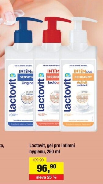 Intimní gel Lactovit