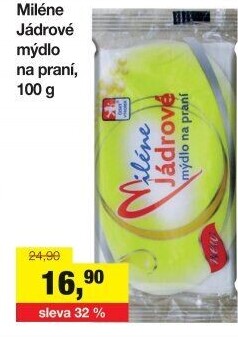 Mýdlo na praní jádrové Miléne