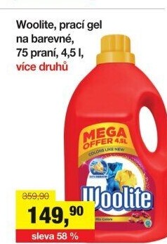 Prací gel Woolite