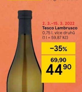 Tesco Lambrusco
