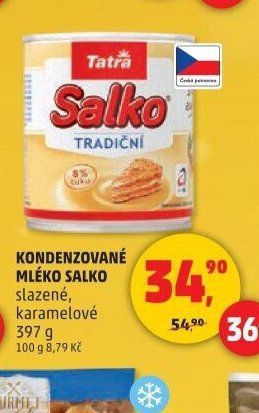 Kondenzované mléko Salko