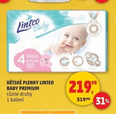 DĚTSKÉ PLENKY LINTEO BABY PREMIUM
