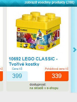 10692 LEGO CLASSIC - Tvořivé kostky
