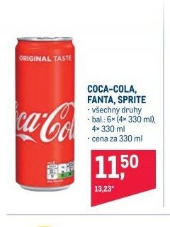 COCA-COLA, FANTA, SPRITE