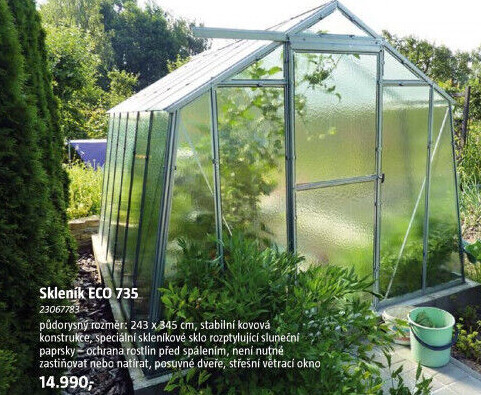 Limes Skleník ECO 735 - BAUHAUS akcniletaky.com