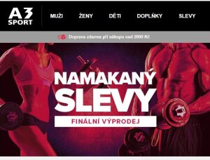 akční leták A3 SPORT 2.3.2022-11.3.2022