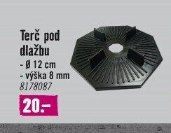 Terč pod dlažbu