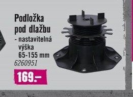 Podložka pod dlažbu