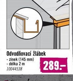 Odvodňovací žlábek