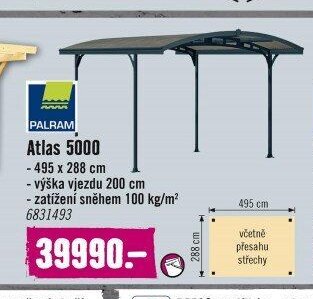 PALRAM Atlas 5000