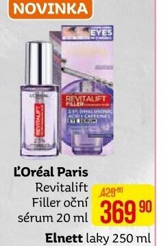 L'Oréal Paris Revitalift Filler oční sérum 20 ml