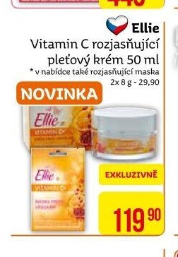 Ellie Vitamin C rozjasňující pleťový krém 50 ml