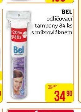 BEL odličovací tampony 84 ks s mikrovláknem