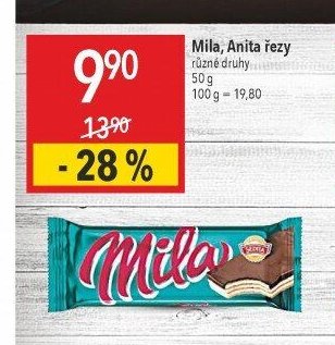 Mila, Anita řezy