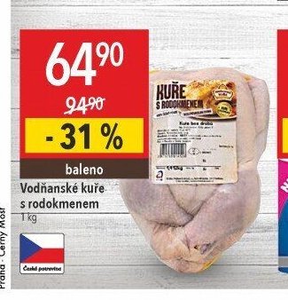 Vodňanské kuře s rodokmenem
