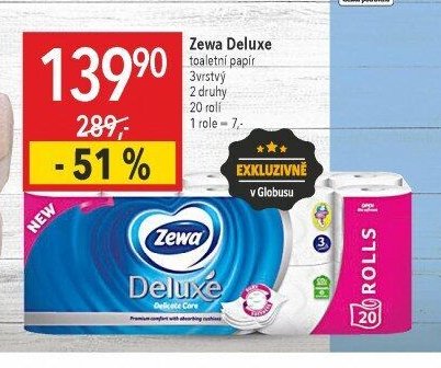 Zewa Deluxe toaletní papír