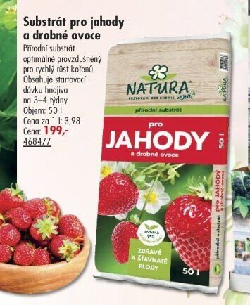 Substrát pro jahody a drobné ovoce - UNI HOBBY akcniletaky.com
