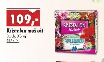 Kristalon muškát - UNI HOBBY akcniletaky.com