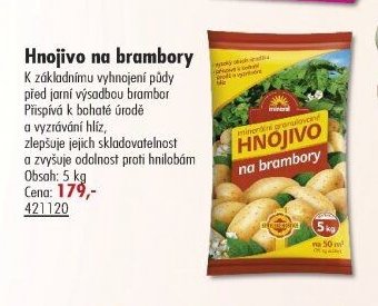 Hnojivo na brambory - UNI HOBBY akcniletaky.com