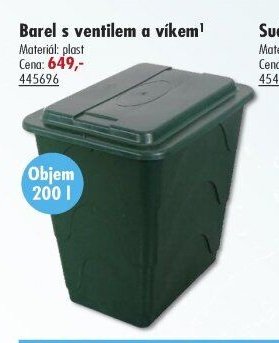 Barel s ventilem a víkem - UNI HOBBY akcniletaky.com