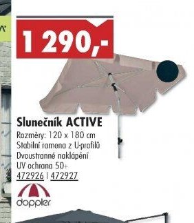 Slunečník ACTIVE - UNI HOBBY akcniletaky.com