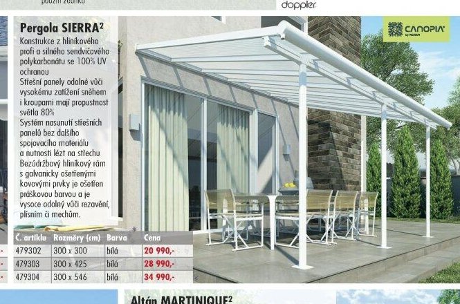 Pergola SIERRA2 - UNI HOBBY akcniletaky.com