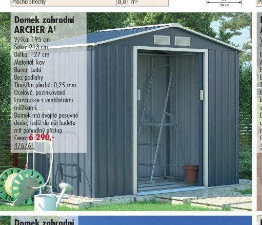 Domek zahradní ARCHER A - UNI HOBBY akcniletaky.com