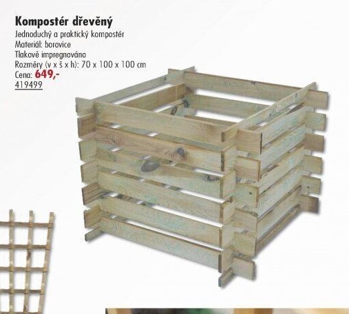 Kompostér dřevěný - UNI HOBBY akcniletaky.com