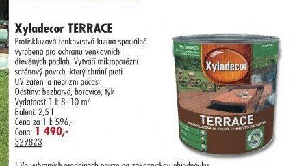 Xyladecor TERRACE - UNI HOBBY akcniletaky.com