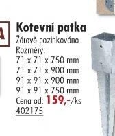 Kotevní patka - UNI HOBBY akcniletaky.com