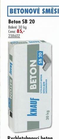 Beton SB 20 - UNI HOBBY akcniletaky.com