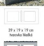 Tvarovka hladká 39 x 19 x 19 cm - UNI HOBBY akcniletaky.com