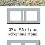 Jednostranně štípaná 39 x 19,5 x 19 cm - UNI HOBBY akcniletaky.com