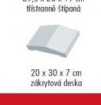 Třístranně štípaná 39,5 x 20 x 19 cm - UNI HOBBY akcniletaky.com