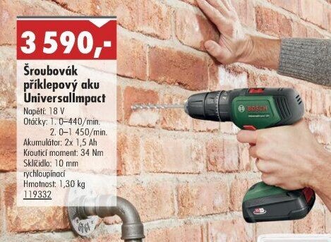Šroubovák příklepový aku UniversalImpact - UNI HOBBY akcniletaky.com